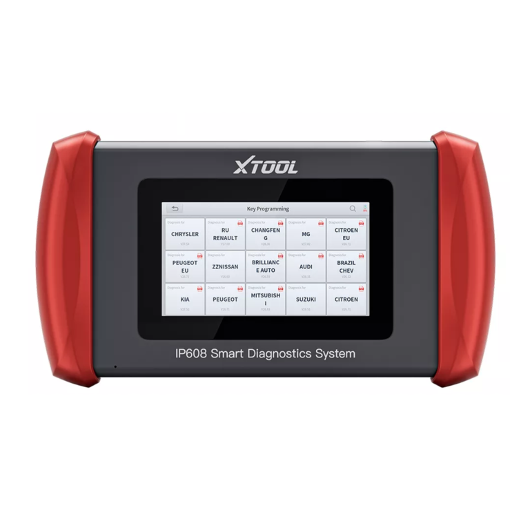 Scanner Automotriz Ip608 Xtool Imporchile